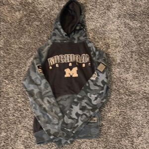 Michigan Camo Hoodie